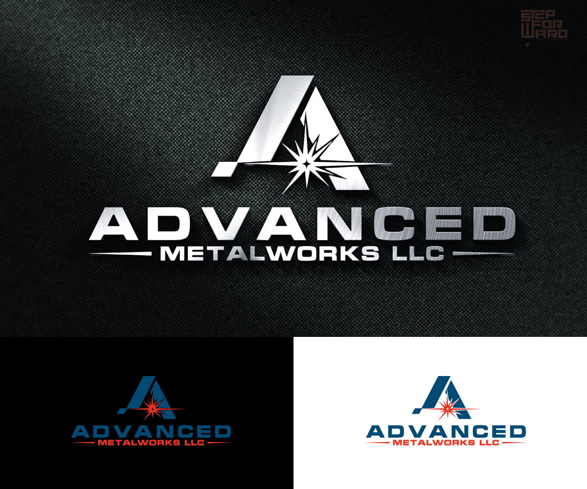 Logo Design by step forward 2 for Advanced Metalworks LLC | Design: #23216397