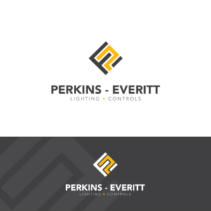 Logo Design by LOWENHART for Perkins-Everitt Lighting & Controls | Design: #23233661