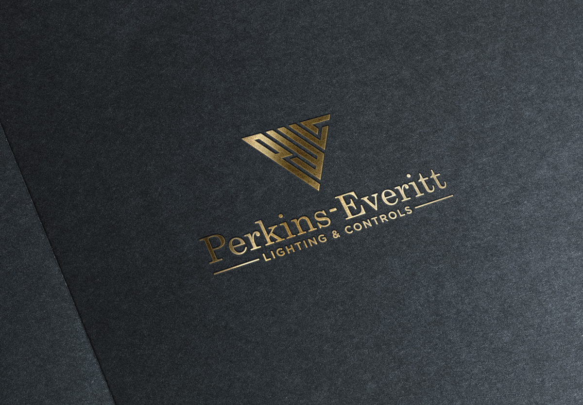 Logo Design by Atec for Perkins-Everitt Lighting & Controls | Design #23217459