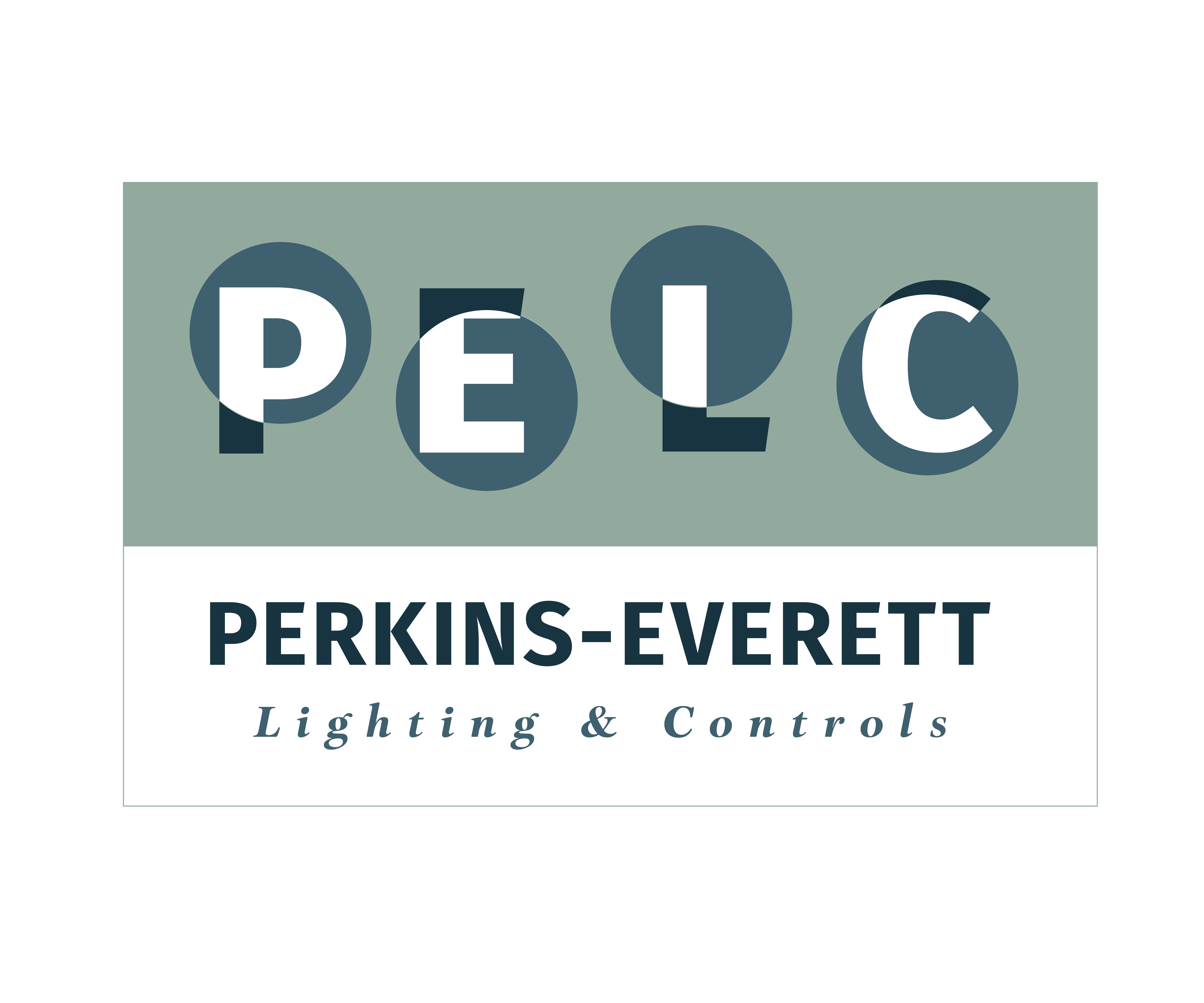 Logo Design by ChrystalDesigns for Perkins-Everitt Lighting & Controls | Design #23255539