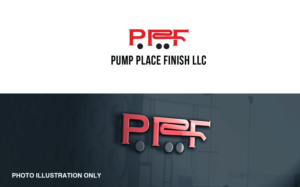 Pump Place Finish LLC | Logo Design by MT