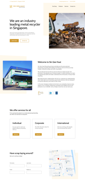 Web Design by Joshua Yeoh