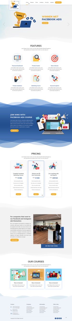 Web Design by pb for this project | Design: #23227428