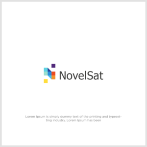 The logo can be with our full name - NovelSat or can be designed also as NS or any other idea. | Logo Design by azka 4