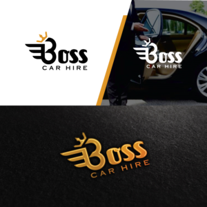 BOSS CAR HIRE | Logo Design by FourtuneDesign