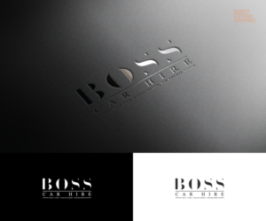 BOSS CAR HIRE | Logo Design by step forward 2