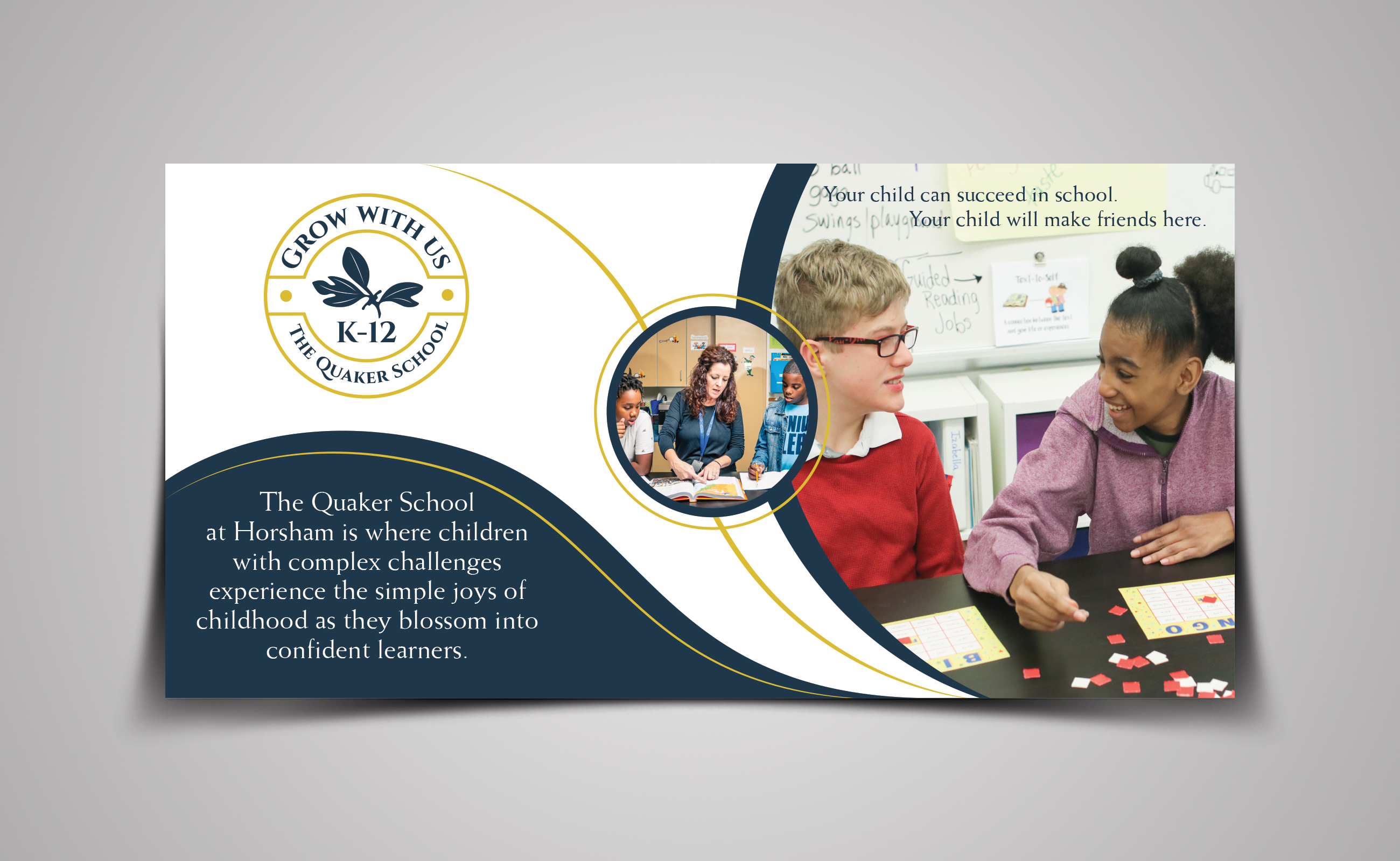 Banner-Design von Nightmist für The Quaker School | Design #23219481