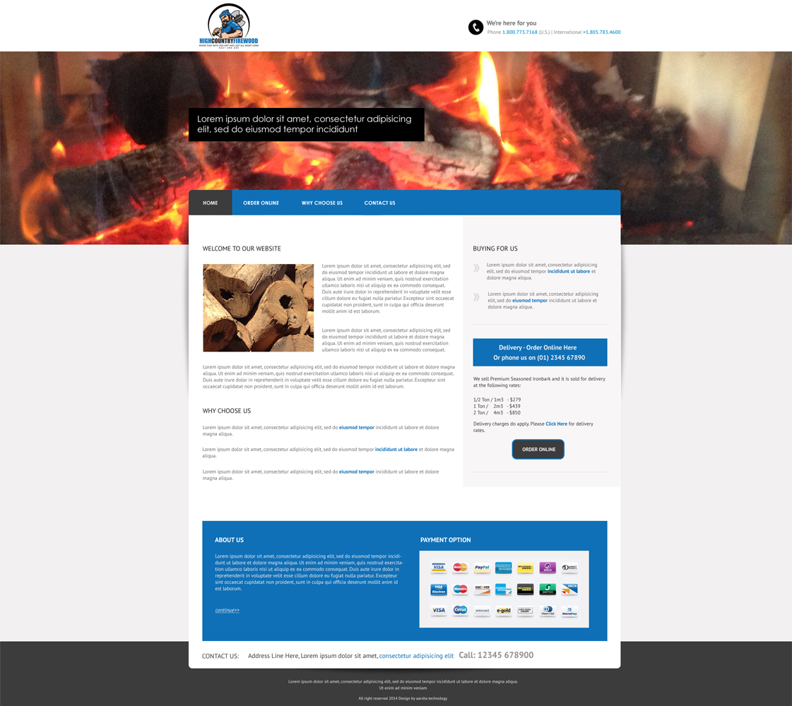 Web Design by aarsita for this project | Design #3095521