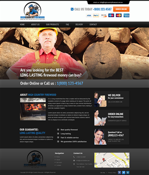High country firewood | Web-Design von Emmanuel
