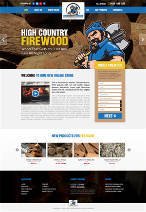 Web Design by RishiRich for this project | Design: #3073537
