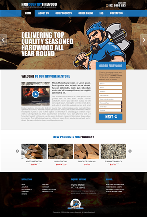 Web Design by RishiRich for this project | Design: #3086388