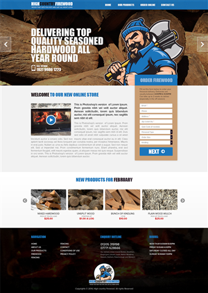 Web Design by RishiRich for this project | Design: #3105164