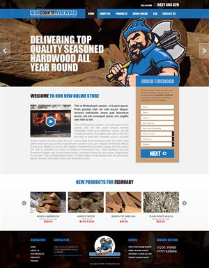 Web Design by RishiRich for this project | Design: #3116414