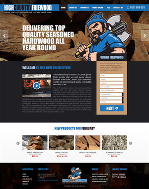 Web Design by RishiRich for this project | Design: #3137743