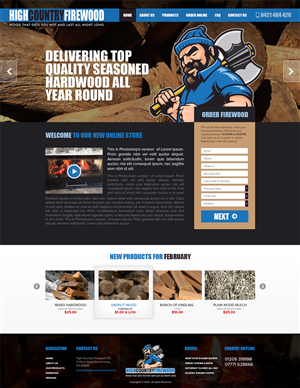 Web Design by RishiRich for this project | Design #3154870