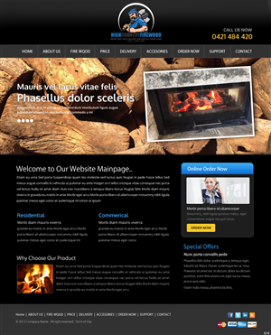 Web Design by pb for this project | Design: #3106991