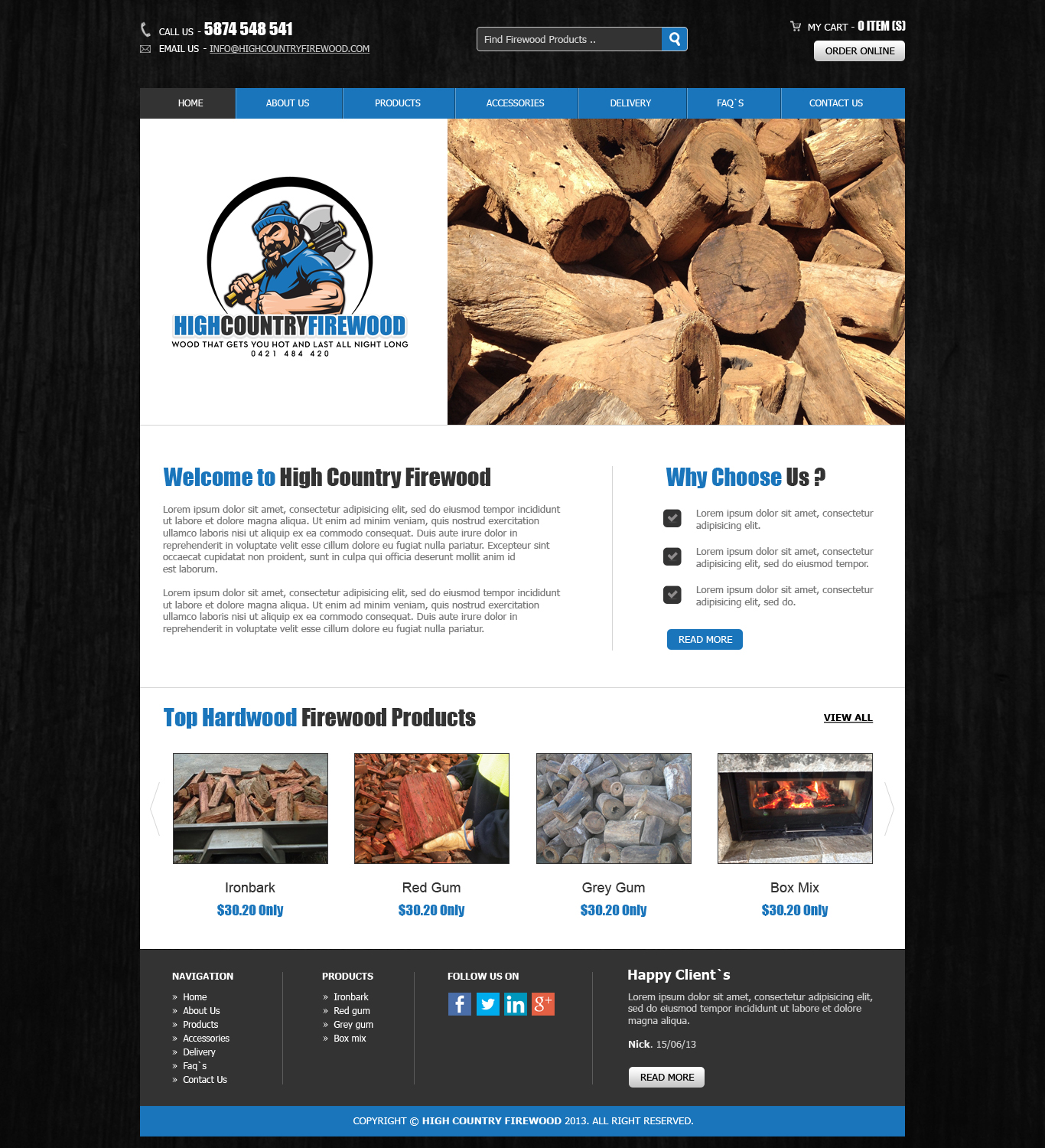 Web Design by Roy for this project | Design #3100420
