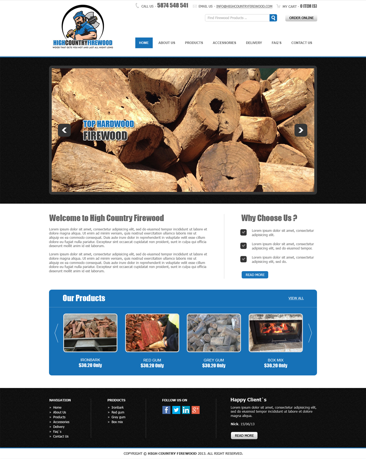 Web Design by Roy for this project | Design #3102915