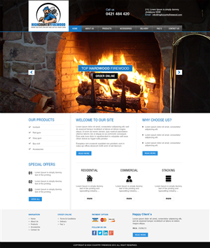 Web Design by Roy for this project | Design: #3144683