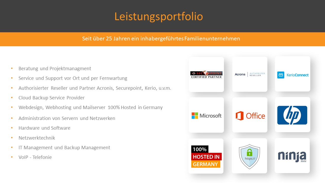 PowerPoint Design by Nightmist for IT Docs GmbH | Design #23250242