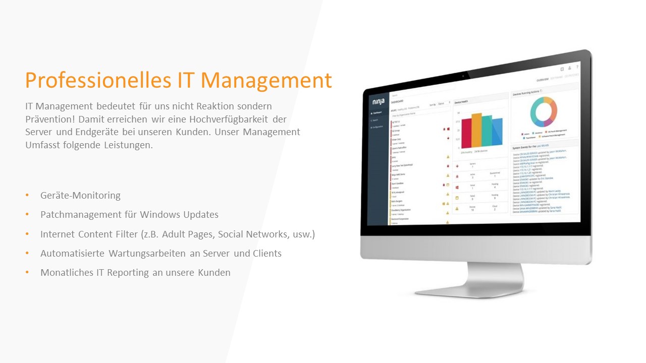 PowerPoint Design by Nightmist for IT Docs GmbH | Design #23250244