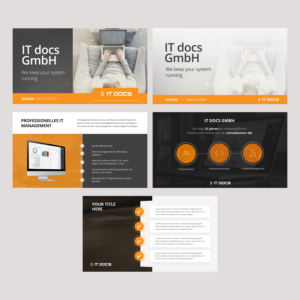 Diseño de PowerPoint por Dingo para IT Docs GmbH | Diseño: #23236139