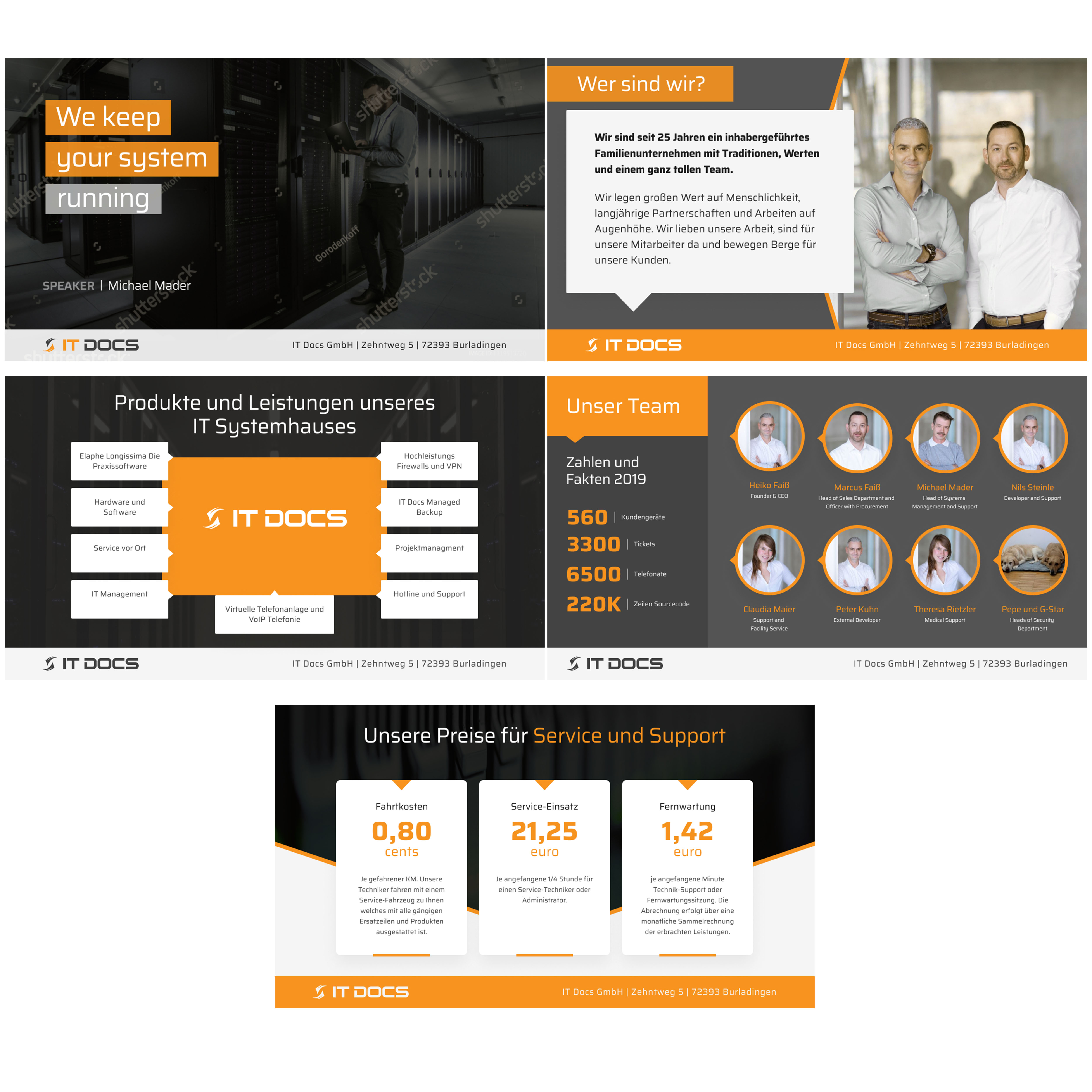 PowerPoint Design by Dingo for IT Docs GmbH | Design #23274297