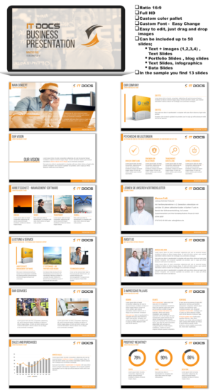 We search a new powerpoint template for our new CI | Design de PowerPoint par joseborgesbarboza 2