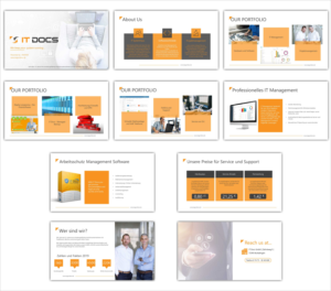 Diseño de PowerPoint por Rashmi Mehta para IT Docs GmbH | Diseño: #23246155
