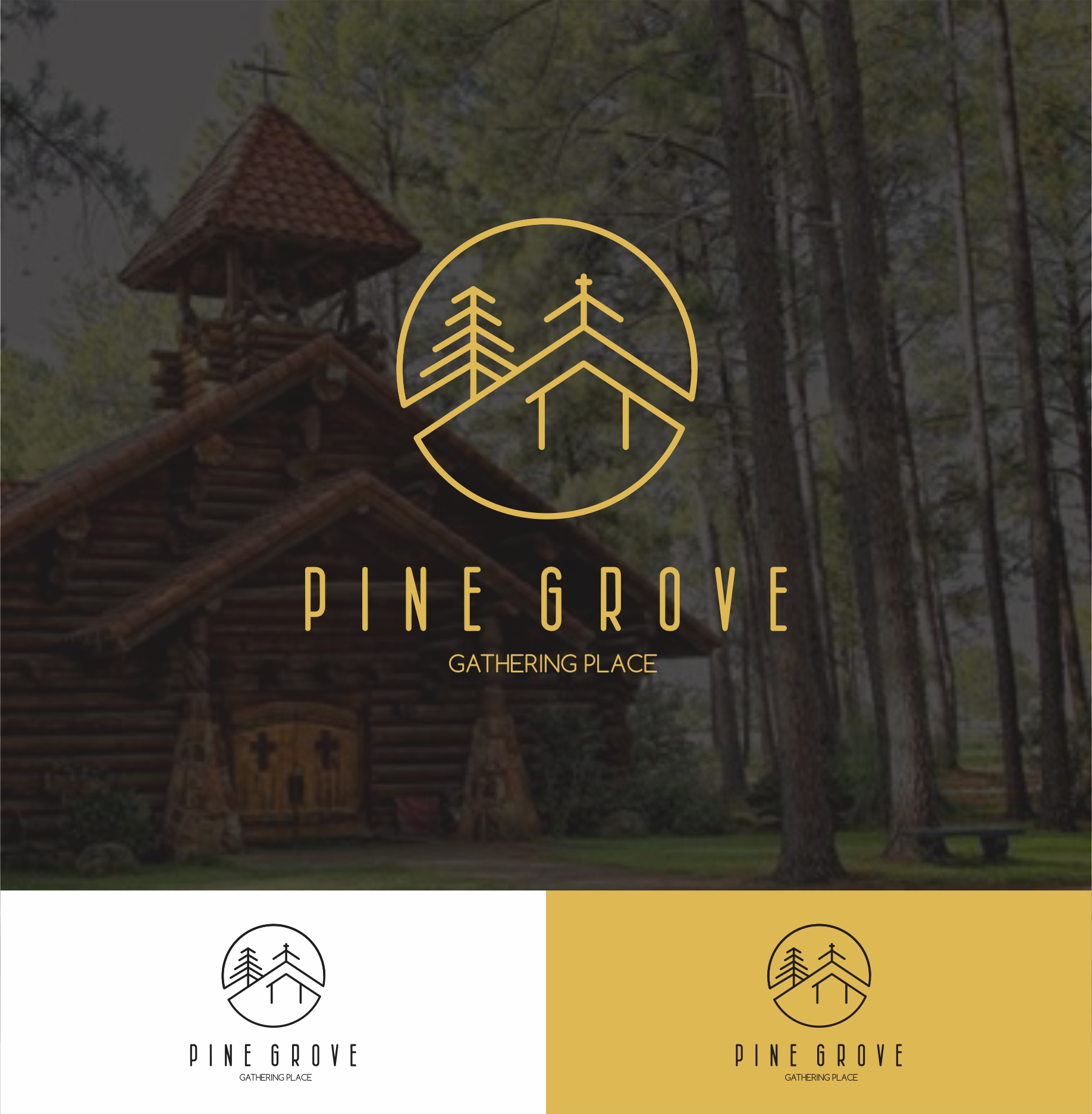 Logo Design by expdesign for Pine Grove  | Design #23254097