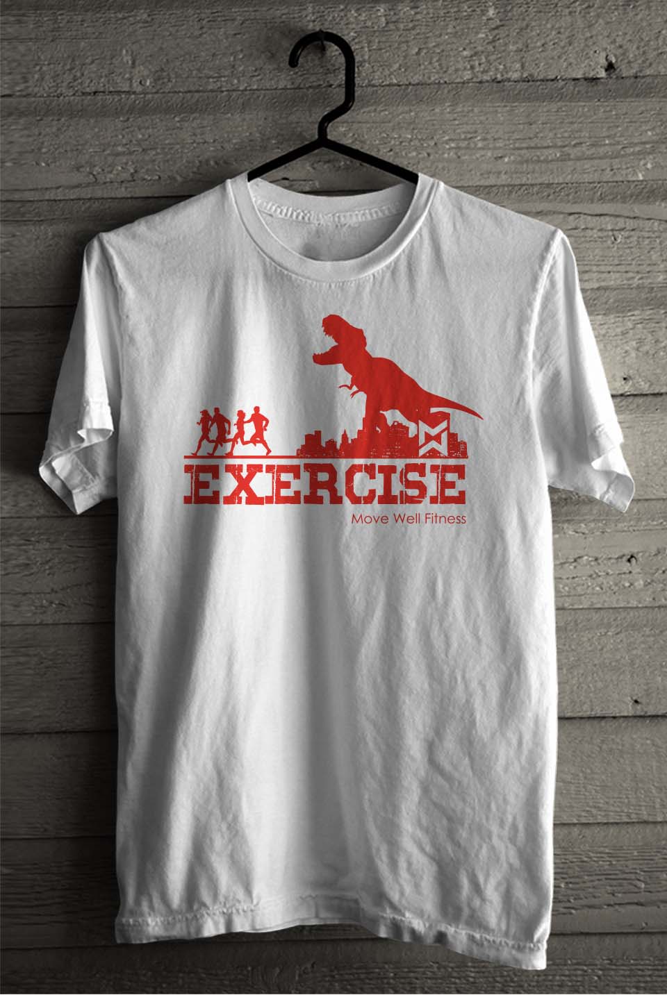 T-shirt Design by SATHIRA for Move Well Fitness | Design #23227141