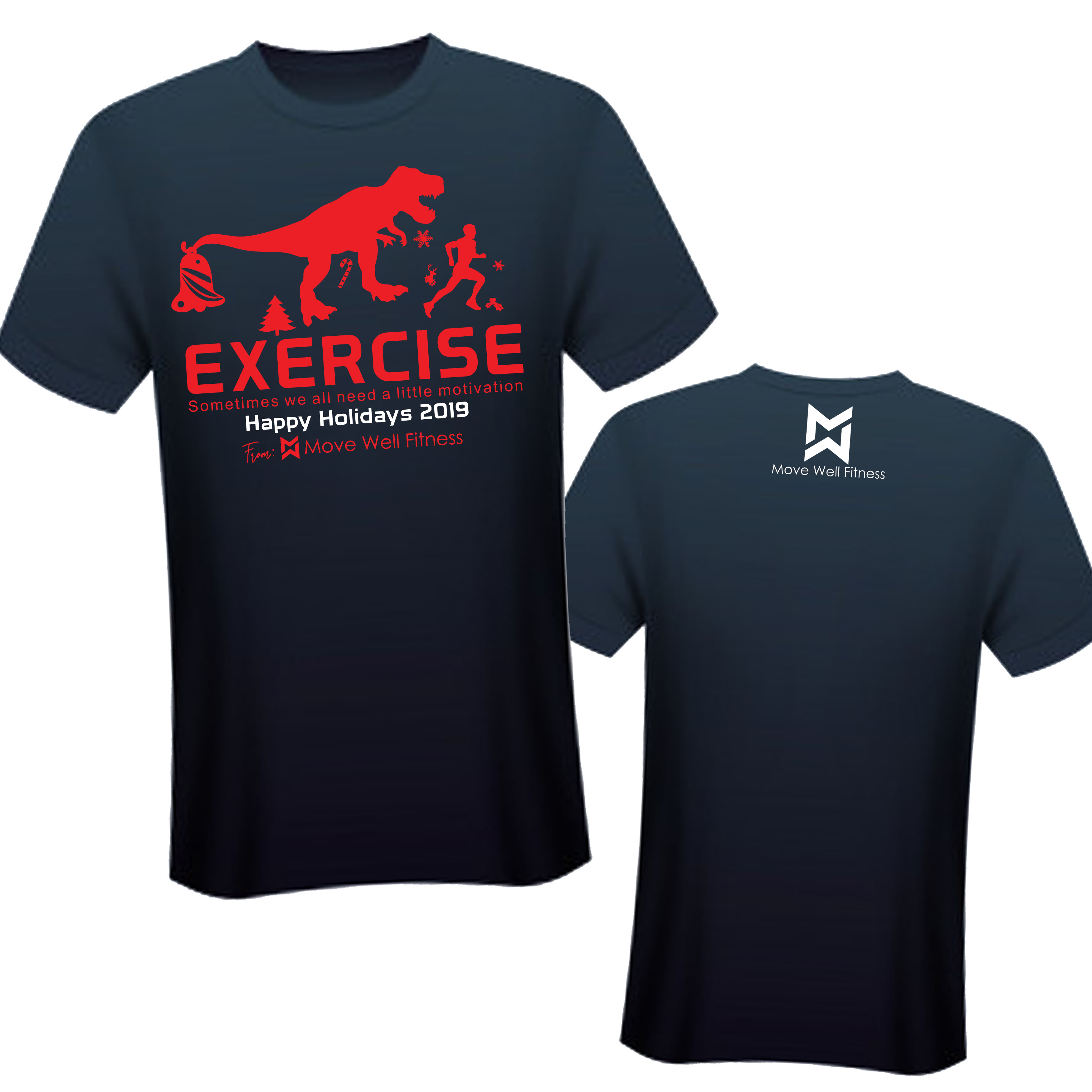T-shirt Design by Nadz10 for Move Well Fitness | Design #23226559
