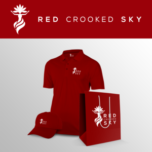 Red Crooked (Crook-ed) Sky | Logo Design by QILLASOFT-Design