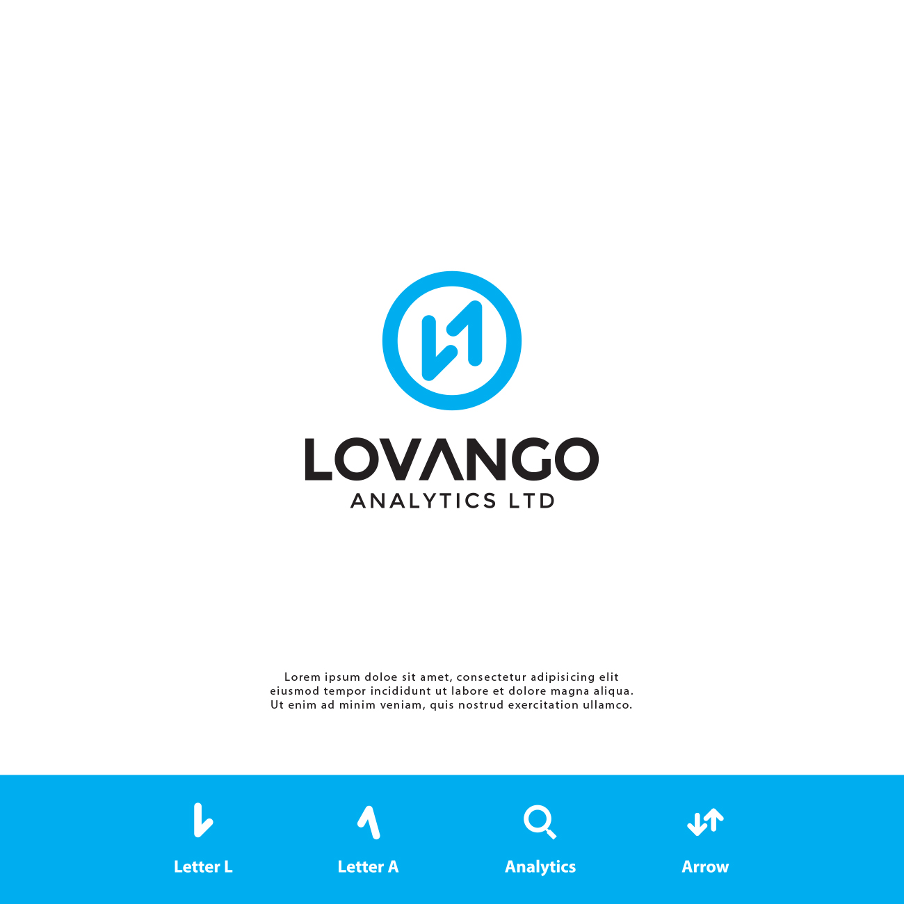 Logo Design by Feji hadiansyah for Lovango Analytics Ltd | Design #23237775