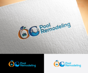 OC Pool Remodeling or Orange County Pool Remodeling | Logo Design by step forward 2