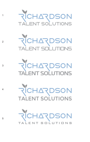 Logo Design by moisesf for Richardson Talent Solutions | Design: #23281989