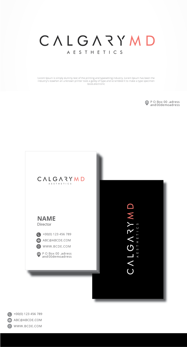 Diseño de Logo por graphicevolution para CalgaryMD medical Clinic  | Diseño #23234159
