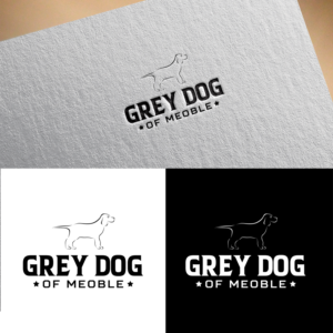 Grey Dog of Meoble | Logo Design by Creative Jiniya