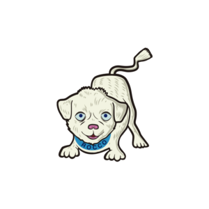 Nats KYD’s company. I require a  2D design of dog named Rocco in a puppy dog pose * | Diseño Gráfico por Wally_F