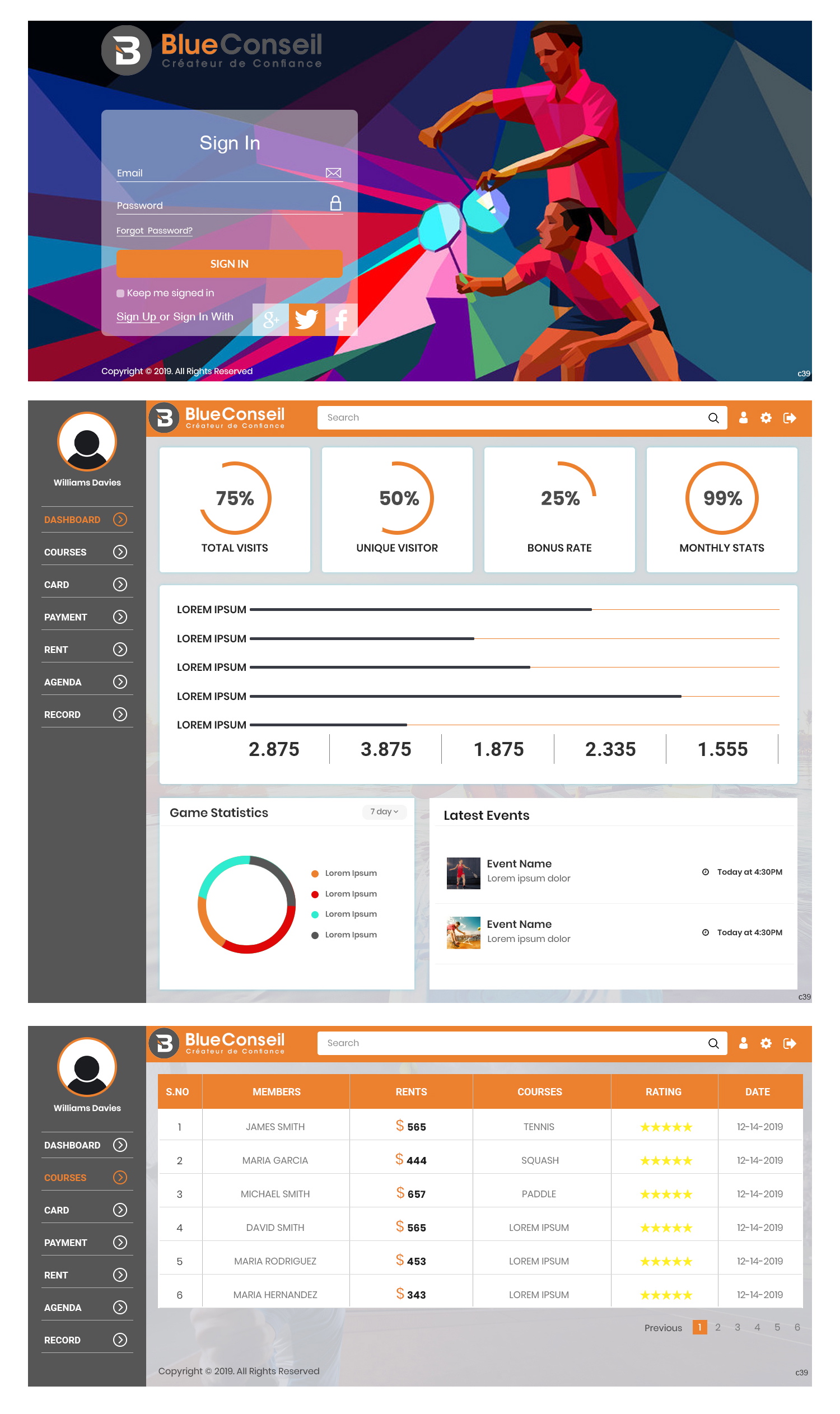 Web Design par pb pour blue conseil | Design #23255270