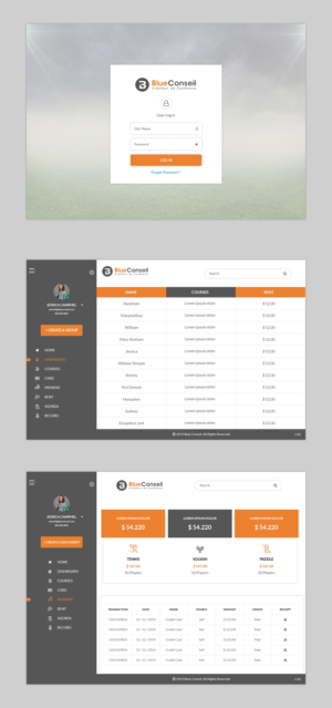 Web Design by pb for blue conseil | Design: #23255271