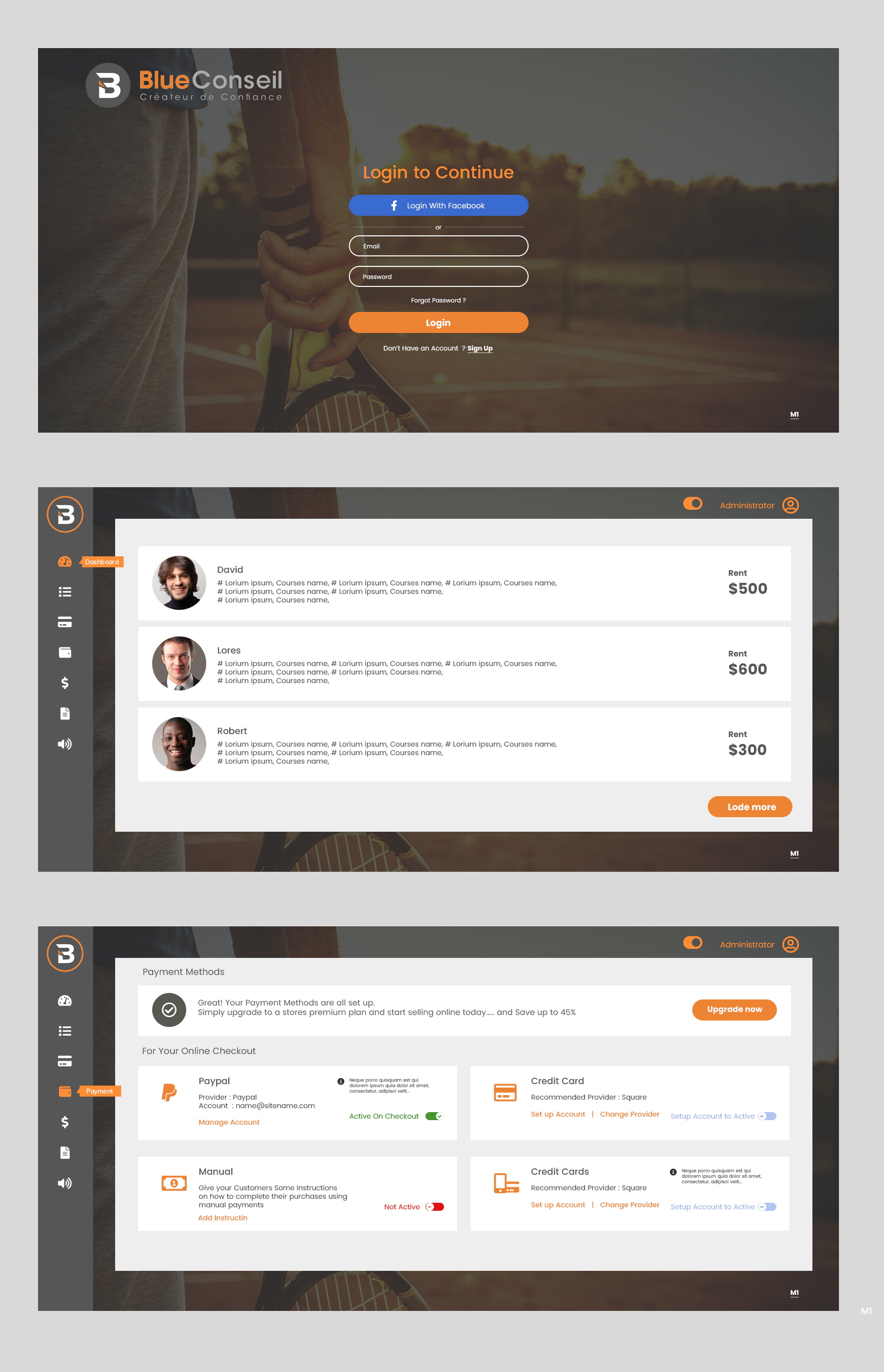 Diseño Web por pb para blue conseil | Diseño #23255272