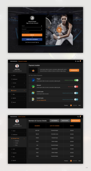 Web Design by pb for blue conseil | Design: #23255273