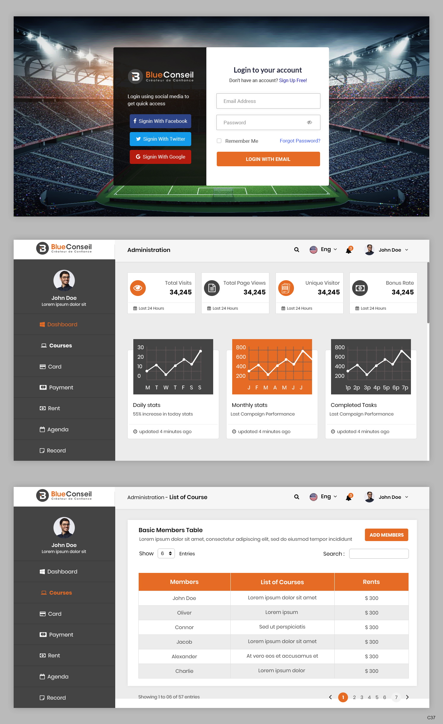 Diseño Web por pb para blue conseil | Diseño #23266348