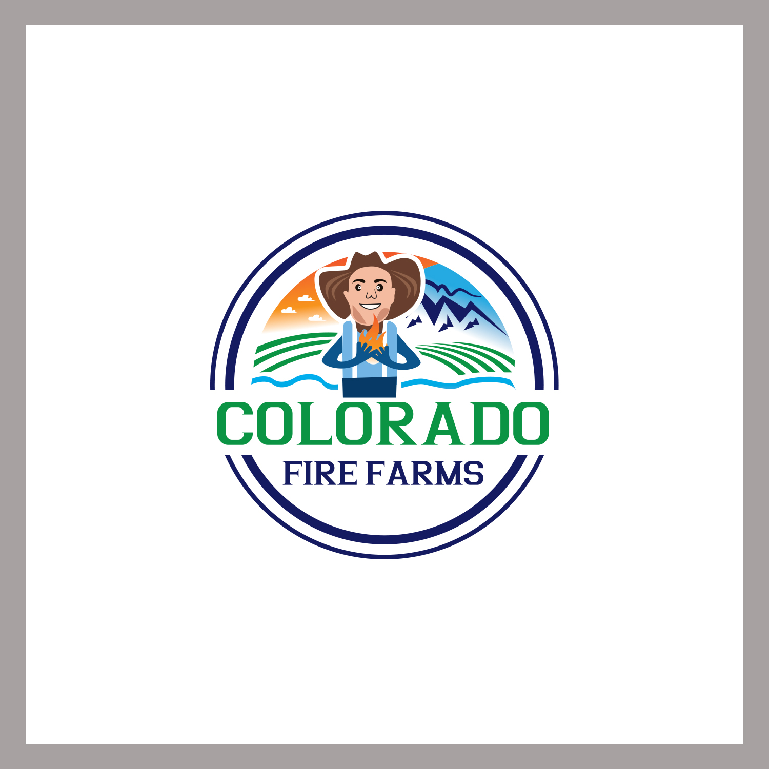 Logo Design by Maxo-Biz for Colorado Fire Farms | Design #23239640