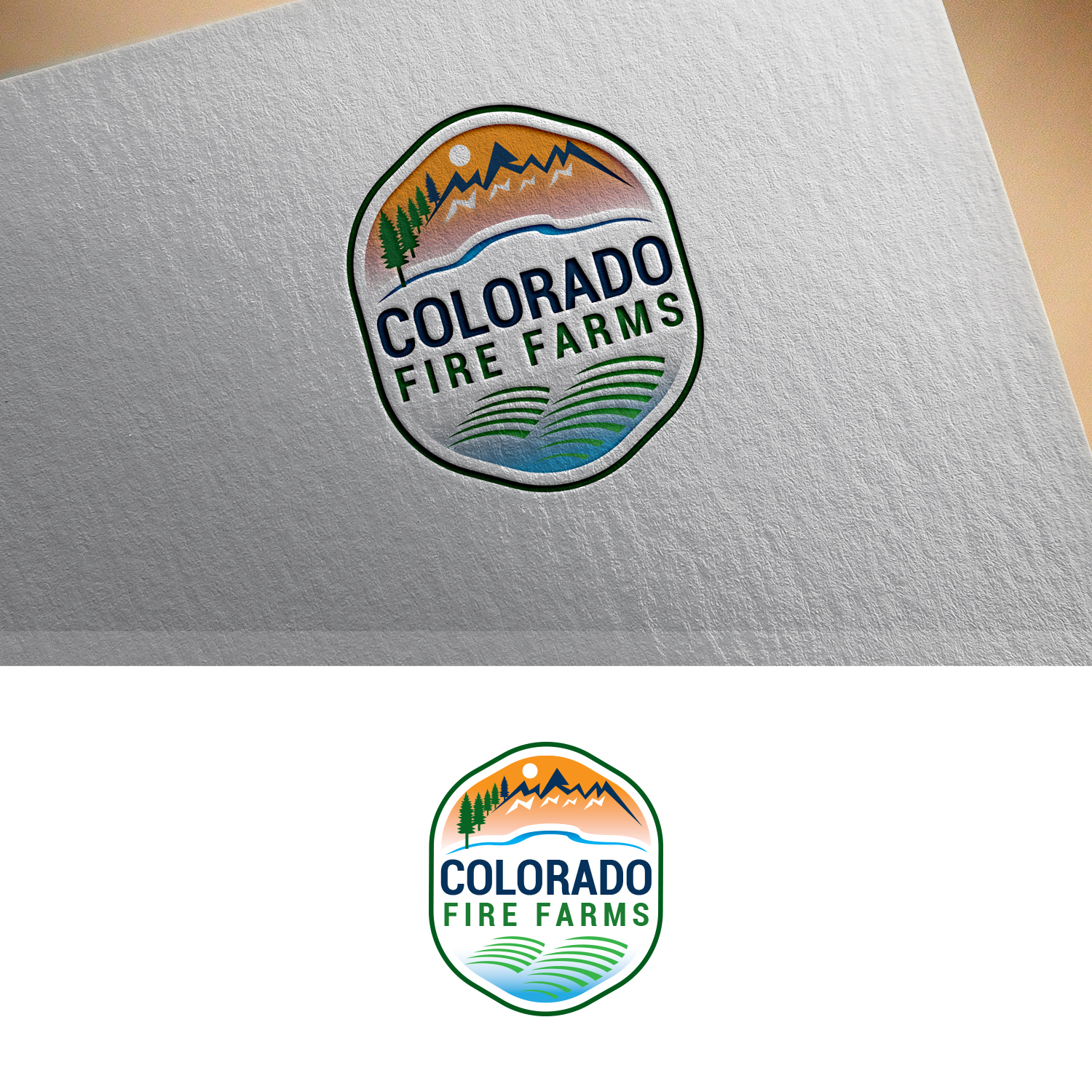 Logo Design by Maxo-Biz for Colorado Fire Farms | Design #23239641
