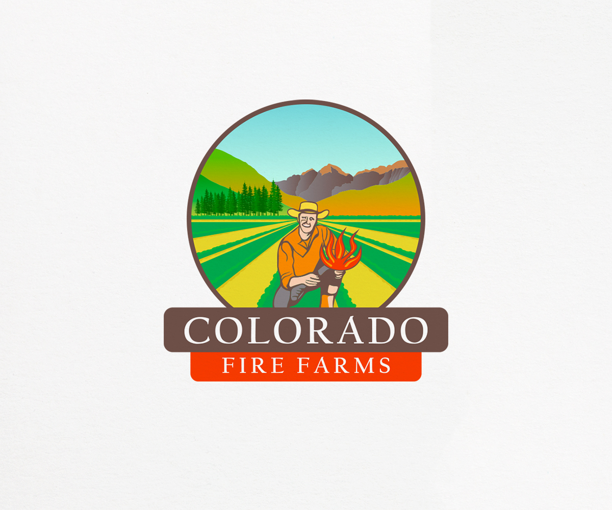 Logo Design by H-H Arts for Colorado Fire Farms | Design #23244889