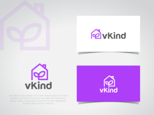 vKind | Logo Design by dharlan