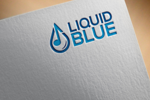 LIQUID BLUE (subtitle is Party Band) | Logo Design by Ochieng