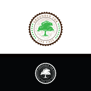 Keep Current Logo Info - Grounded For Life Cafe | Logo Design by Graphic Bricks